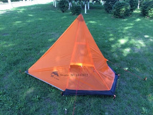 Ultralight Camping 1 - 2 Person Tent Professional Rodless Tent