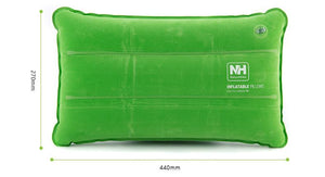 Inflated Pillows Compressed Folding Non-slip Pillow Suede Fabric Use For Travel