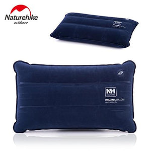 Inflated Pillows Compressed Folding Non-slip Pillow Suede Fabric Use For Travel