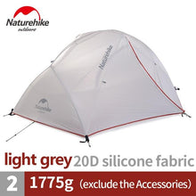 Load image into Gallery viewer, Star River Camping Tent Upgraded Ultralight 2 Person 4 Season Tent With Free Mat