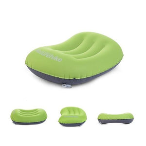 Inflatable Pillow Travel Air Pillow Neck Camping Sleeping Gear Fast Portable