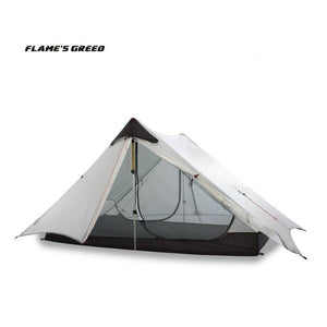 Ultralight Camping Tent 3 Season Professional 15D Silnylon Rodless Tent 1 - 2 Person