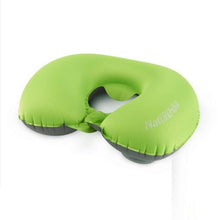 Load image into Gallery viewer, Press Inflatable Pillow Travel Air Neck Pillow Comfortable Cervical Pillows Sleep Folding