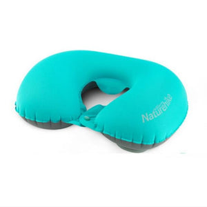 Press Inflatable Pillow Travel Air Neck Pillow Comfortable Cervical Pillows Sleep Folding