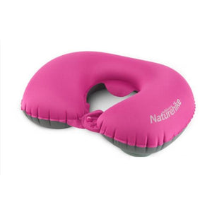 Press Inflatable Pillow Travel Air Neck Pillow Comfortable Cervical Pillows Sleep Folding