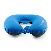 Load image into Gallery viewer, Press Inflatable Pillow Travel Air Neck Pillow Comfortable Cervical Pillows Sleep Folding