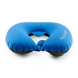 Press Inflatable Pillow Travel Air Neck Pillow Comfortable Cervical Pillows Sleep Folding