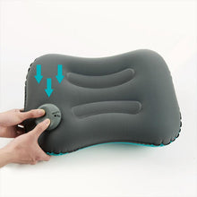 Load image into Gallery viewer, Portable Inflatable Air Pillow Neck  Pillow Waist Pads For Travel Rest Plane Flight