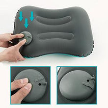 Load image into Gallery viewer, Portable Inflatable Air Pillow Neck  Pillow Waist Pads For Travel Rest Plane Flight