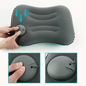 Portable Inflatable Air Pillow Neck  Pillow Waist Pads For Travel Rest Plane Flight