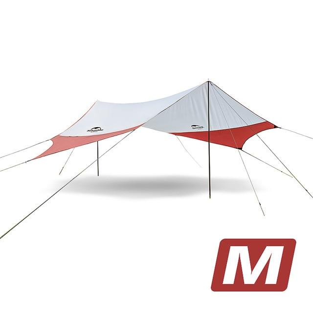 Beach Camping Tents Shelter The Sun Waterproof Ultralight Fast Build 400*350 CM 4 Persons