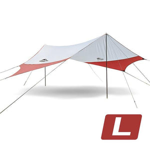 Beach Camping Tents Shelter The Sun Waterproof Ultralight Fast Build 400*350 CM 4 Persons