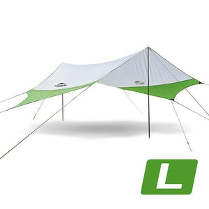 Beach Camping Tents Shelter The Sun Waterproof Ultralight Fast Build 400*350 CM 4 Persons