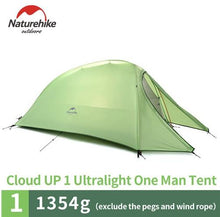 Load image into Gallery viewer, Cloud Up Series For 1 Person Ultralight Camping Hiking Tent