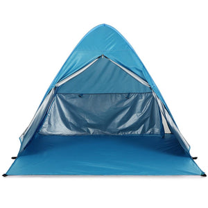 Beach Tent Automatic Instant Pop Up Camping Tent Lightweight Summer Tent Outdoor Sun Shelter Cabana