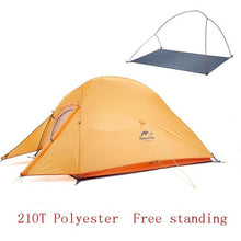 Load image into Gallery viewer, Upgraded Cloud Up 2 Ultralight Tent Free Standing 20D Fabric Camping Tents For 2 Person With free Mat