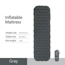 Load image into Gallery viewer, Nylon TPU Sleeping Pad Lightweight Moisture-proof Air Mattress Portable Inflatable Mattress Camping Mat