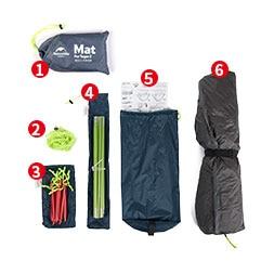 Tagar 1 Person Tent Camping Backpack Hiking Tent Ultralight