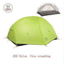 Load image into Gallery viewer, 3 Season  Mongar  Camping Tent 20D Nylon Fabic Double Layer Waterproof Tent for 2 Persons