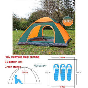 Ultralight Easy Open Camping Tents 2-3-4 person