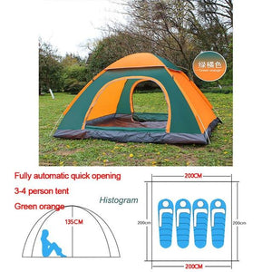 Ultralight Easy Open Camping Tents 2-3-4 person