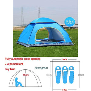 Ultralight Easy Open Camping Tents 2-3-4 person