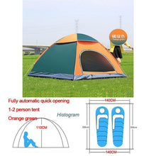 Load image into Gallery viewer, Ultralight Easy Open Camping Tents 2-3-4 person