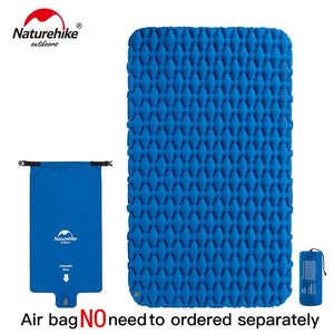 Lightweight Moisture-proof Air Mattress Nylon TPU Sleeping Pad Inflatable Mattress Camping Mat For 2 Person