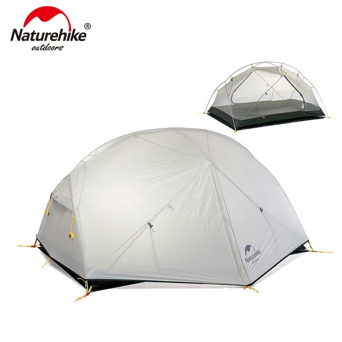 3 Season  Mongar  Camping Tent 20D Nylon Fabic Double Layer Waterproof Tent for 2 Persons